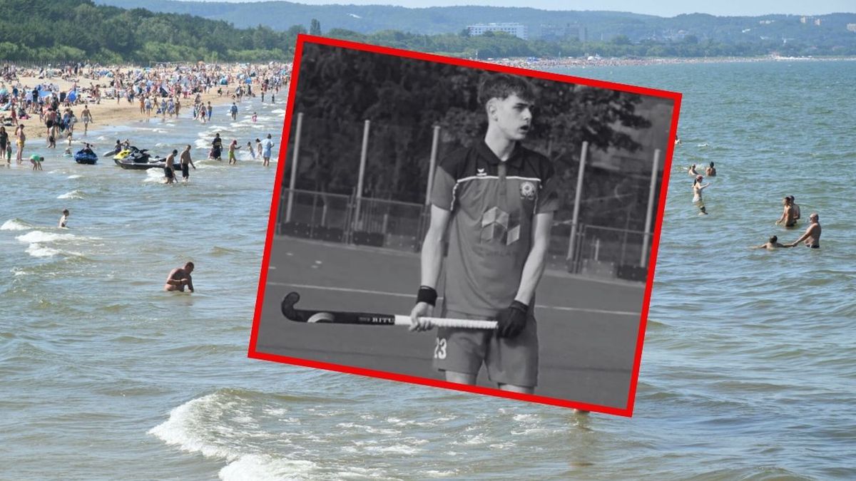 Natan zaginął w morzu