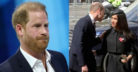 Personel królewski plotkował, że Meghan Markle FLIRTOWAŁA z księciem Williamem! "Przytulała i całowała go w policzek"