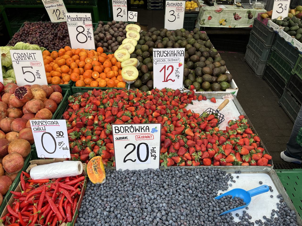 Takie ceny znajdziemy na targu w Warszawie