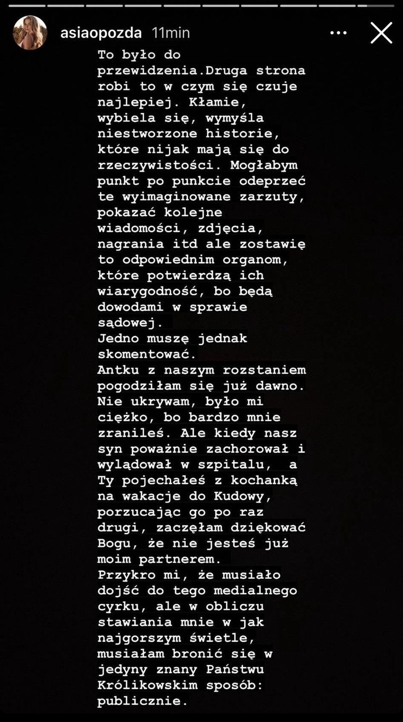 Wpisy Joanny Opozdy