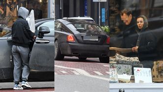 Izabela Janachowska w szarym dresie wsiada do zaparkowanego NA ZAKAZIE Rolls Royce'a za 2 MILIONY (ZDJĘCIA)