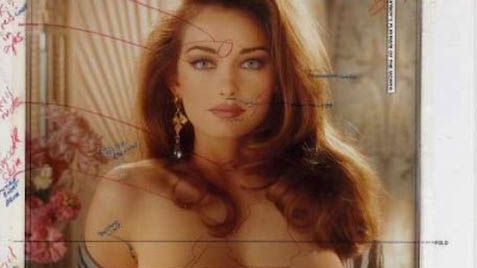 Zobacz, jak retuszowano sławne zdjęcia w Playboyu 1