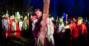 Misterium Męki Pańskiej odtworzono po latach przerwy w Gostkowie [fotorelacja]