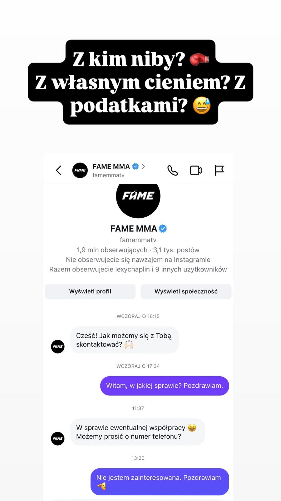 Makówkamusic vs. Fame MMA