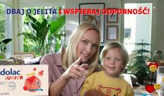 Acidolac Junior reklamowany w telewizji