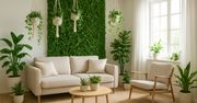 Zielone dodatki zamiast obrazów – inspiracje