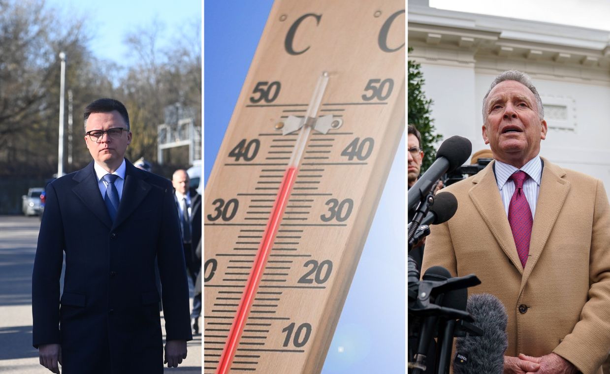 Hołownia deklaruje, pogoda wariuje, a Witkoff udaje się do Moskwy. Co wydarzyło się w piątek?