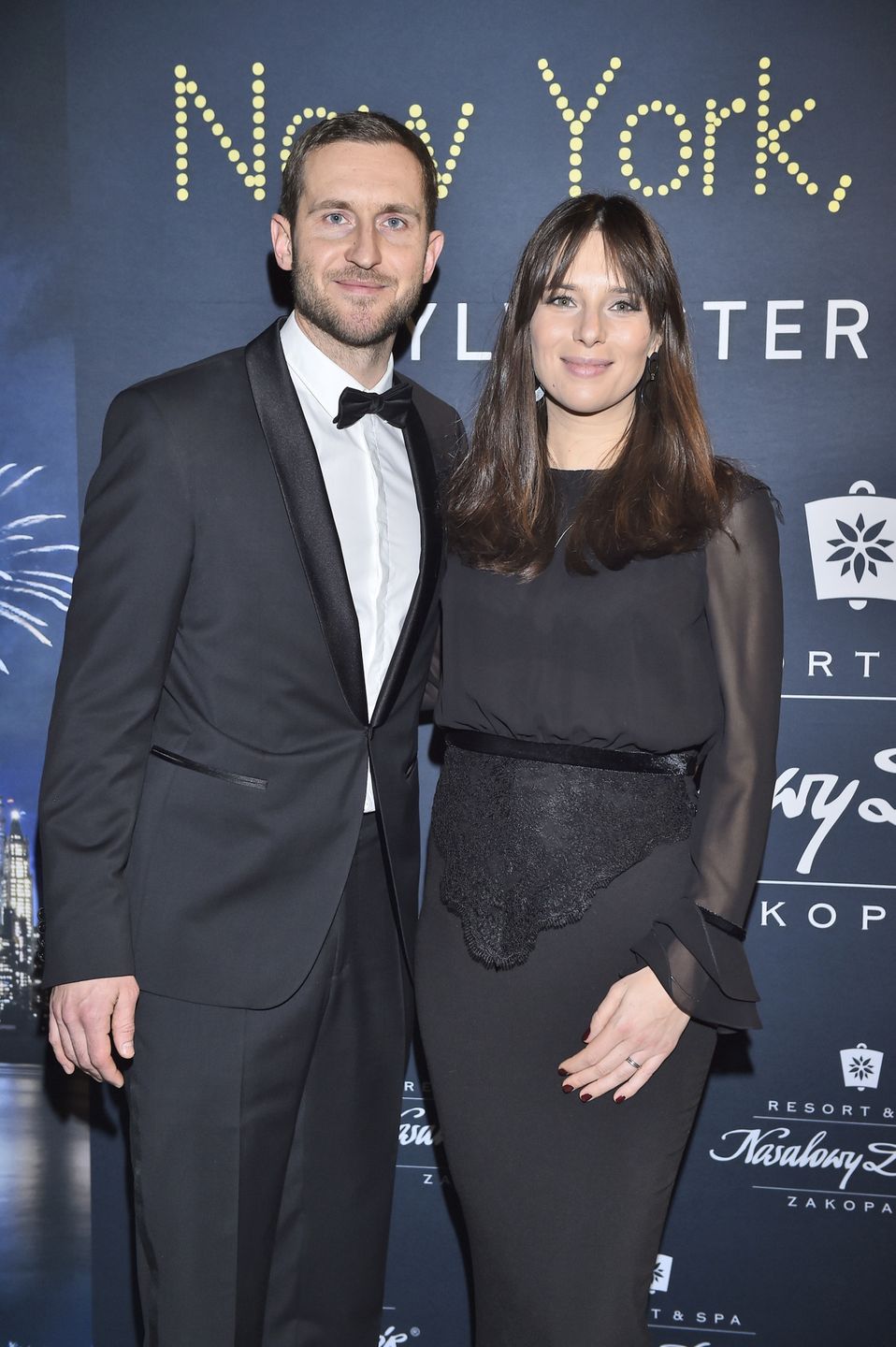 Anna Czarotryska z mężem