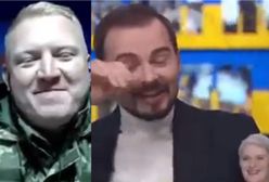 Nagły zwrot akcji w programie na żywo. Dziennikarz popłakał się ze śmiechu