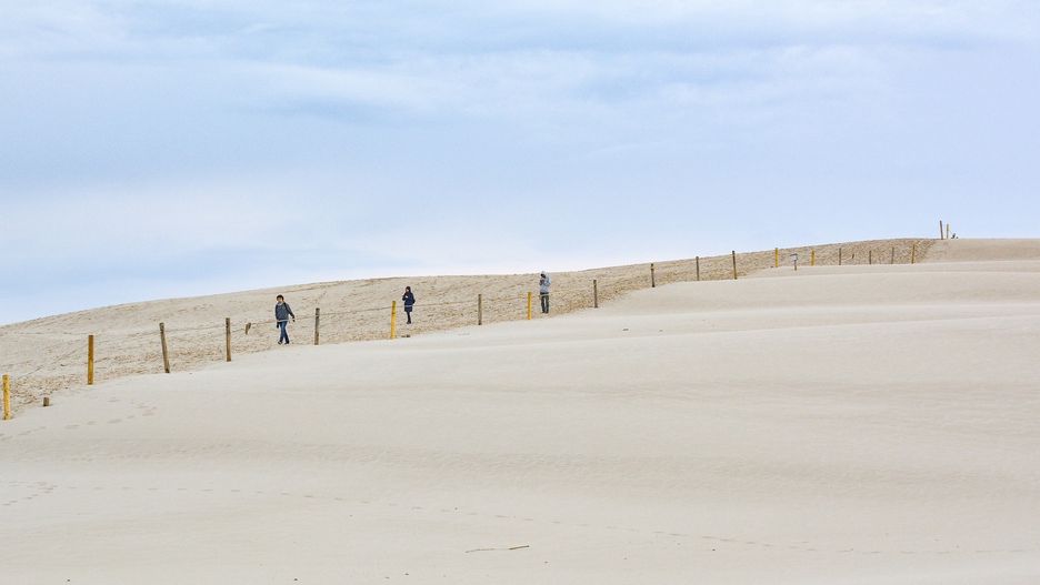 Plaża w Łebie jest inna niż wszystkie