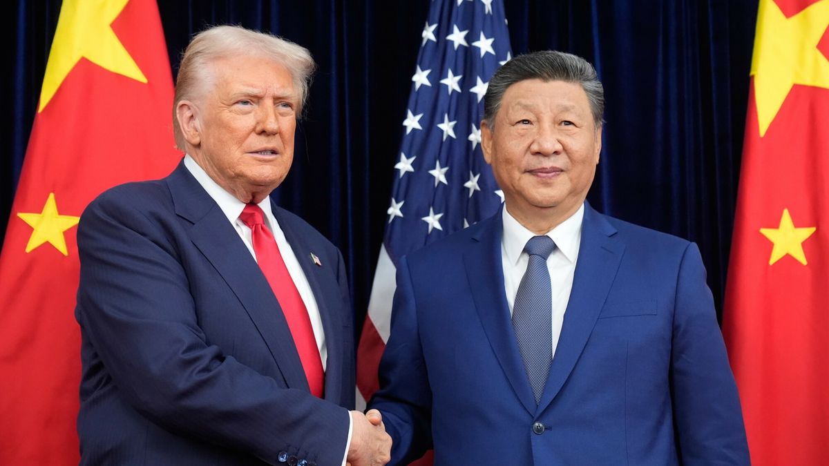 Prezydent USA Donald Trump i przywódca Chin Xi Jinping