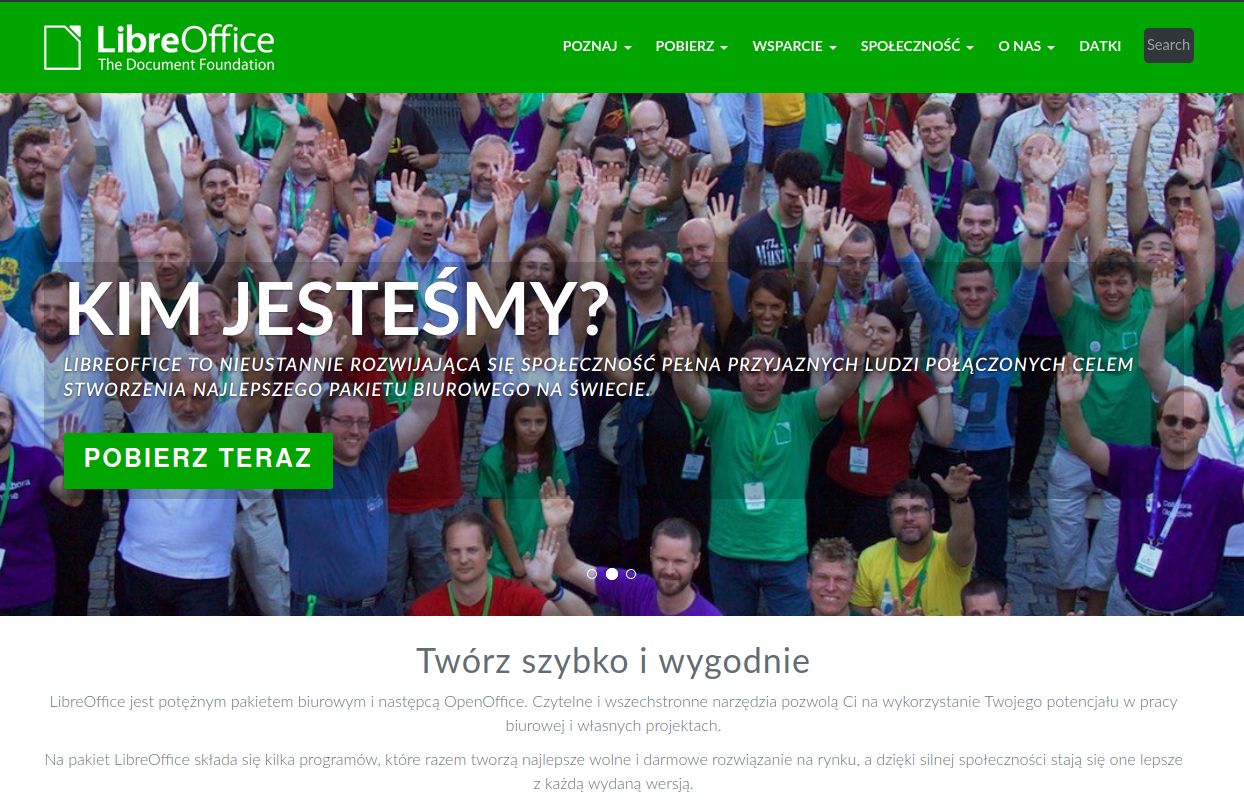 Raport z polskiego podwórka LibreOffice