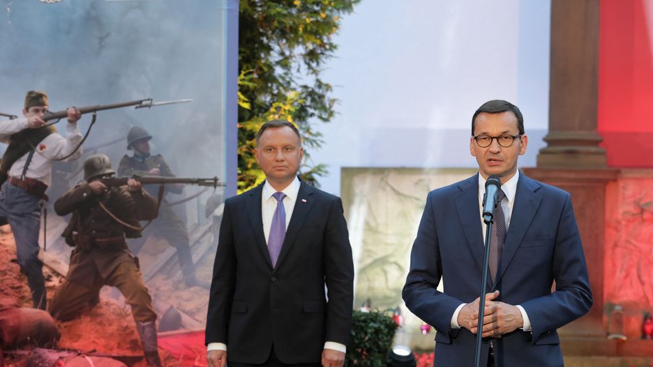 Andrzej Duda i Mateusz Morawiecki