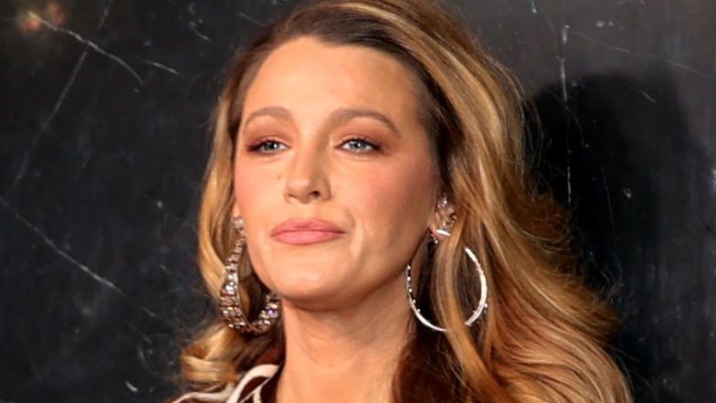 Blake Lively w żyrafim komplecie
