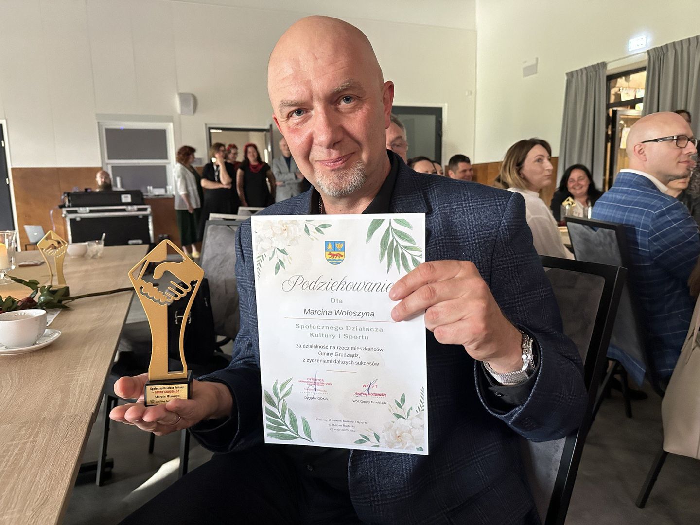 Marcin Wołoszyn z Małego Rudnika - Społeczny Działacz Kultury
