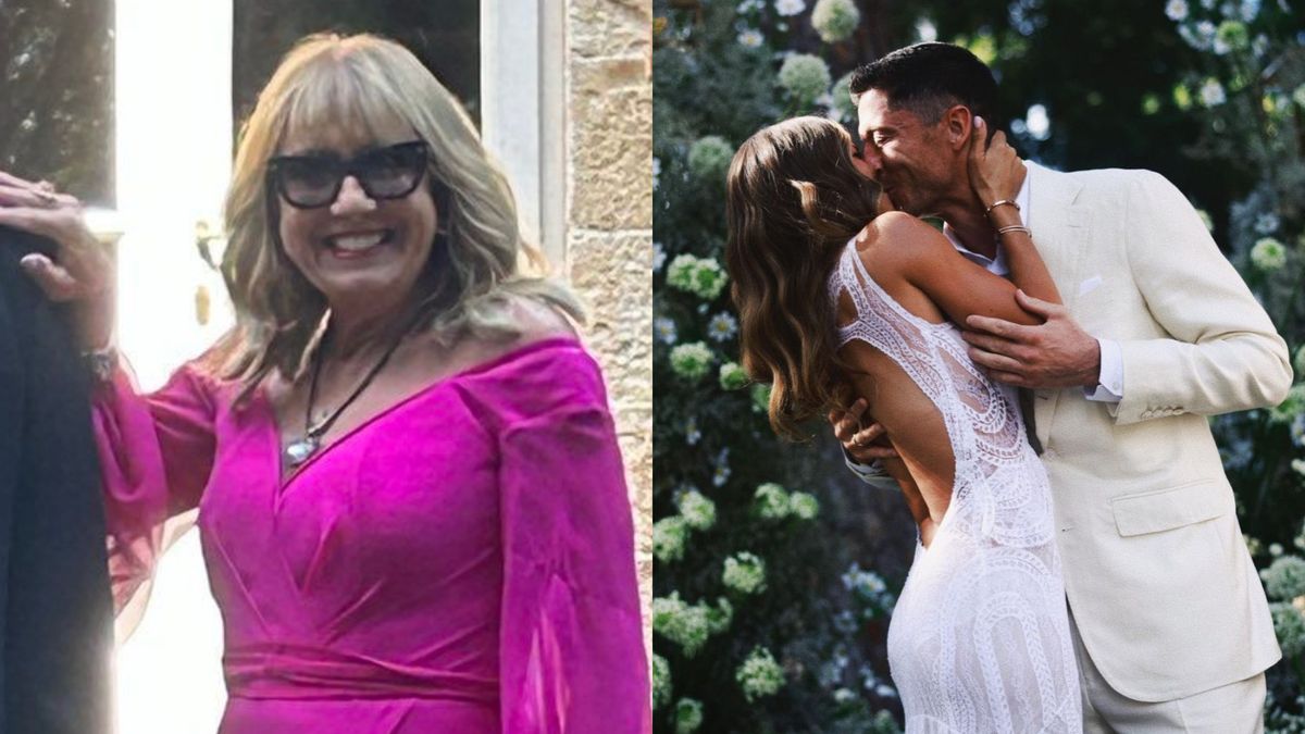 Iwona Lewandowska zachwyca na drugim ślubie syna