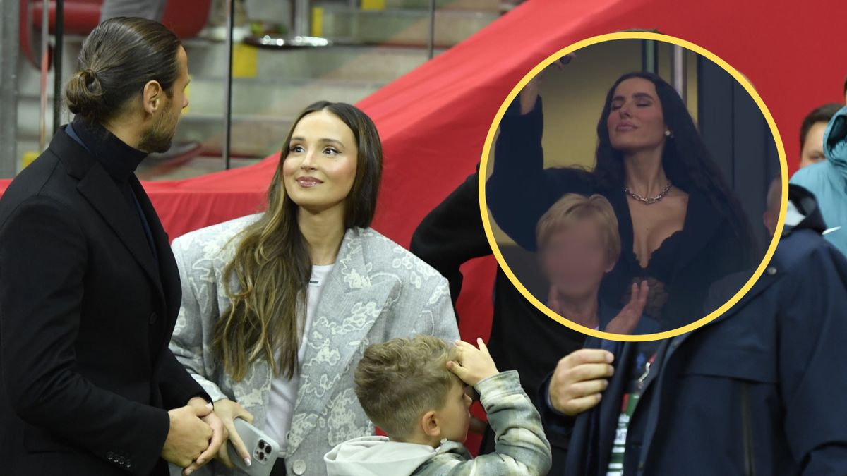 Żony Wojciecha Szczęsnego i  Grzegorza Krychowiaka pojawiły się na meczu w Warszawie 