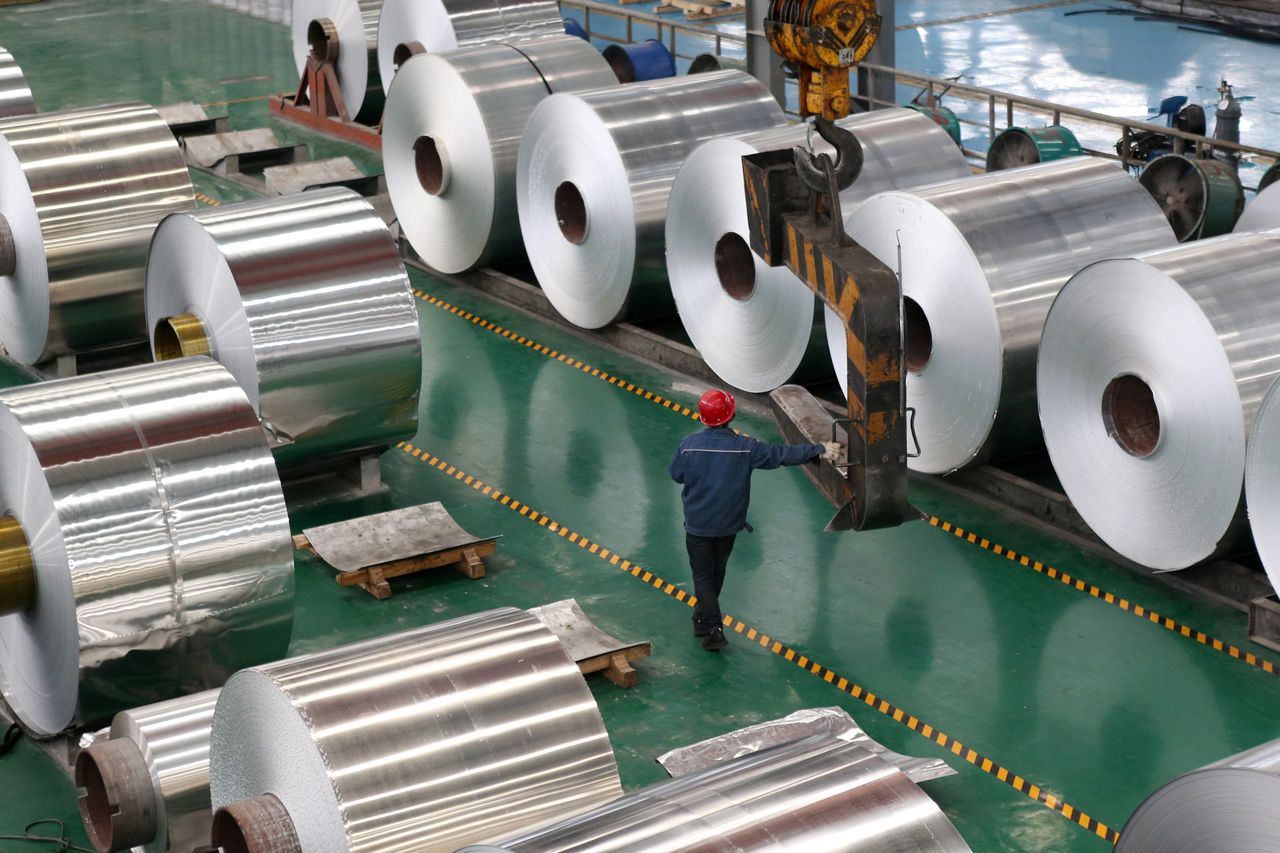Russia is the second largest producer of aluminum. However, they are outpaced by China (Photo by Yang Min/VCG via Getty Images)