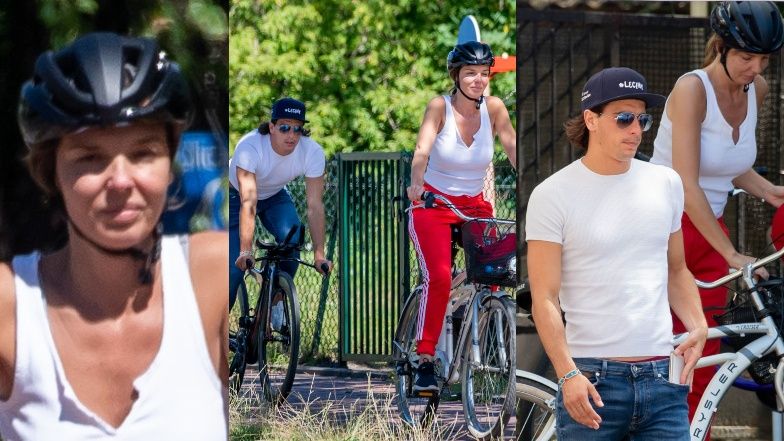 Agnieszka Włodarczyk jeździ na rowerze z nowym chłopakiem