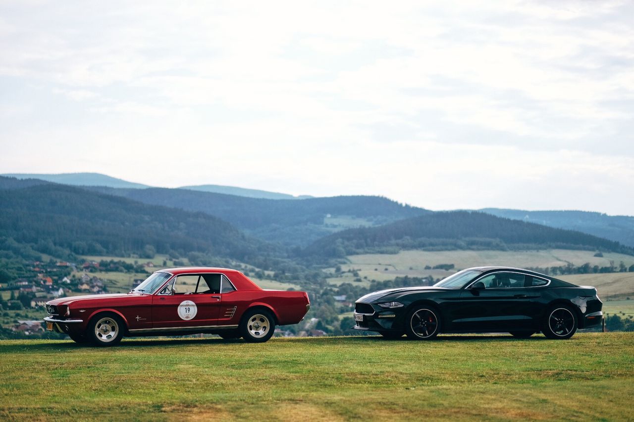 Jak każdy współczesny samochód Mustang bardzo urósł przez lata