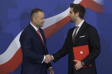 Prezydent Karol Nawrocki i Piotr Żak, fot. KPRP