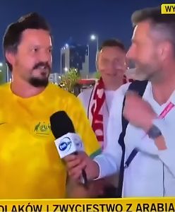 Mundial 2022. Reporter TVN24 dał się wkręcić kibicowi. Wideo hitem sieci