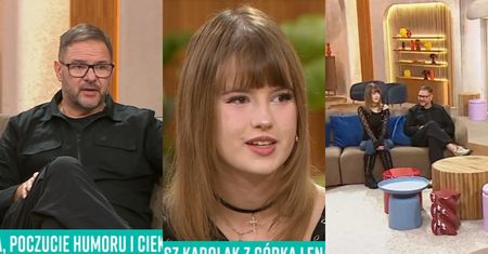 Tomasz Karolak wpadł do "Pytania na Śniadanie" z DOROSŁĄ CÓRKĄ. Lena zapewnia, że mają dobry kontakt: "To TRUDNE w takiej dynamice rodzinnej"