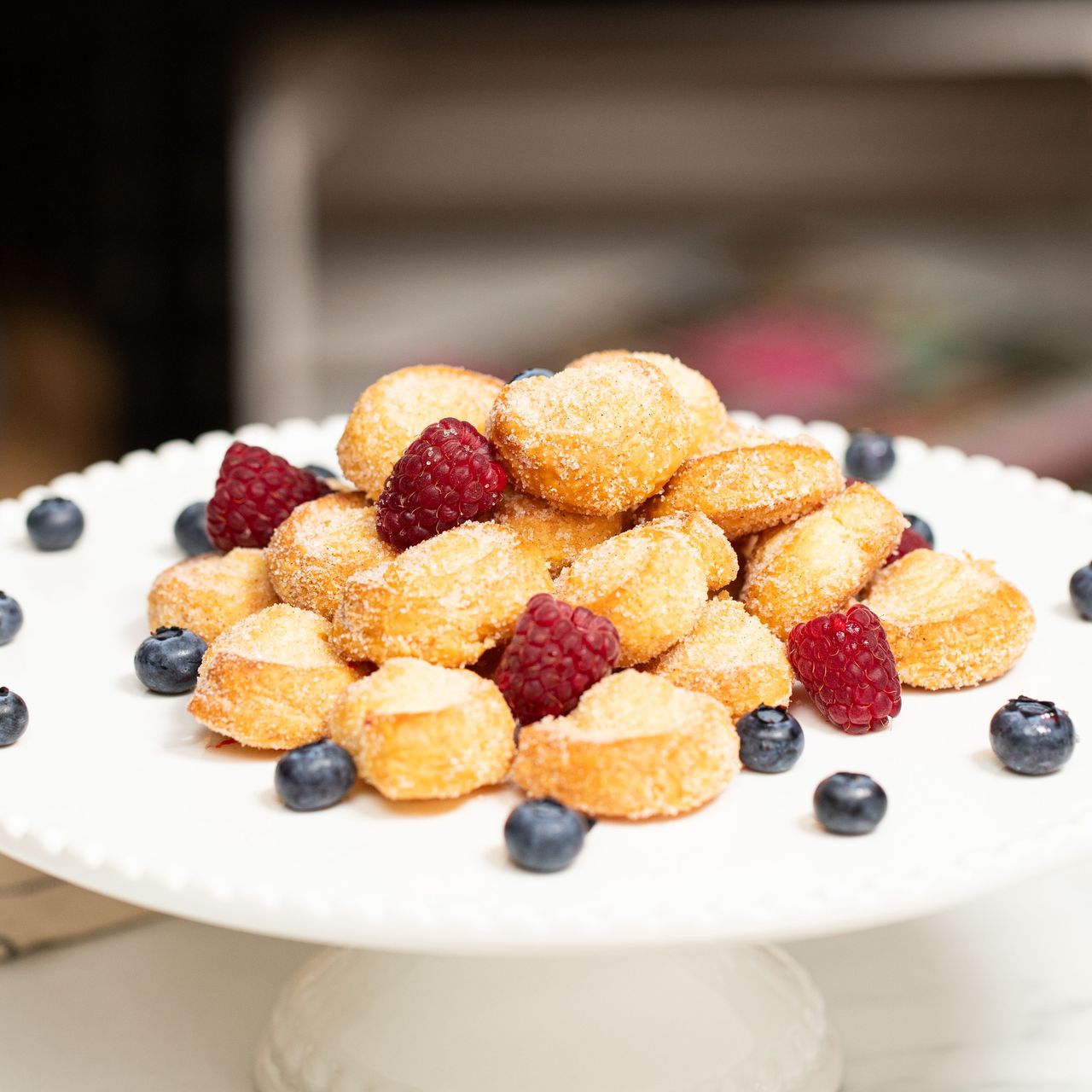 Pastries made from puff pastry