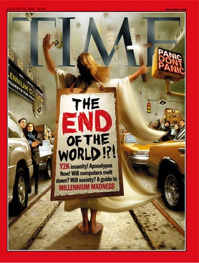 "Koniec świata?" na okładce Time'a