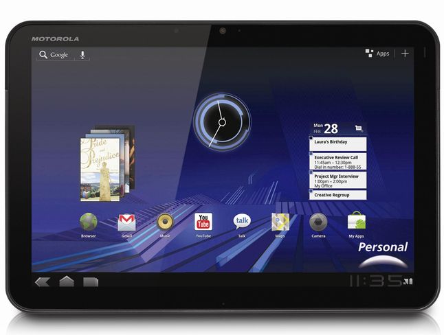 Motorola Xoom - pierwszy tablet z Androidem 3.0 Honeycomb