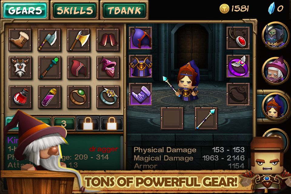 Aplikacja Dnia: Tiny Legends: Heroes, czyli kwadratowe RPG 3