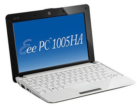 Asus Eee PC 1005HA - kolejny model z serii Seashell