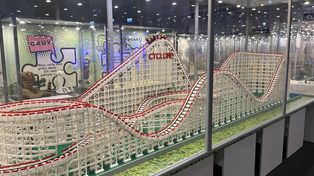 Łódź: Największy diabelski młyn z LEGO. Wystawa zamyka się za miesiąc