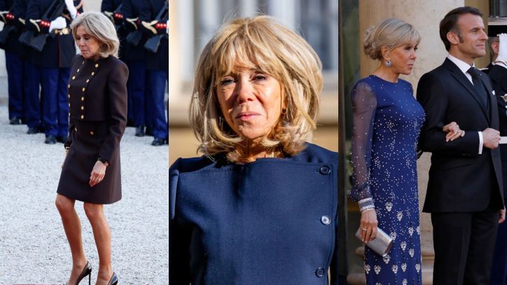 Brigitte Macron w Paryżu