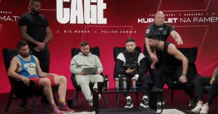 Awantura w studiu FAME MMA. Tyburski opluł rywala