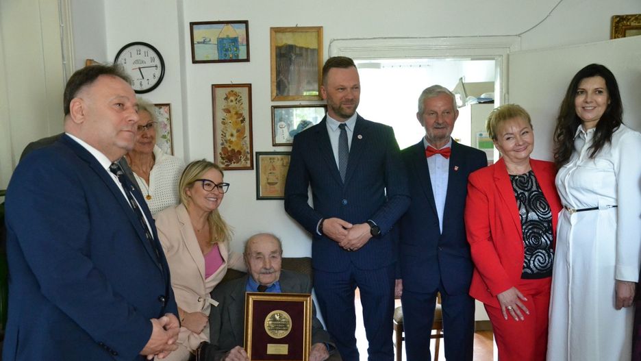 101 urodziny Feliksa Smyka w Skępem