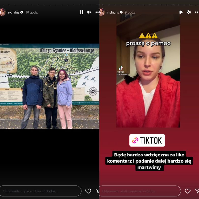 Zaginął brat Inchidris. Influencerka prosi fanów o pomoc
