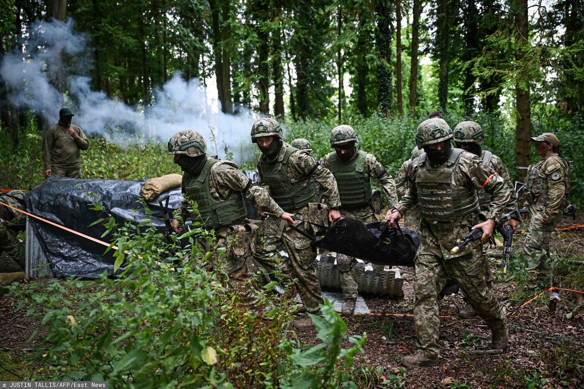 ukraina, rosja, wojna w Ukrainie Ukraińcy walczą w obwodzie kurskim. Nie ma czerwonych linii