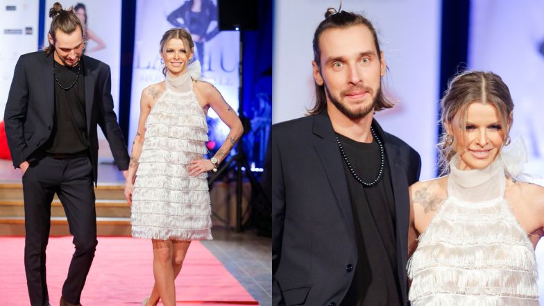 Celebrytki brylują z partnerami na walentynkowej imprezie