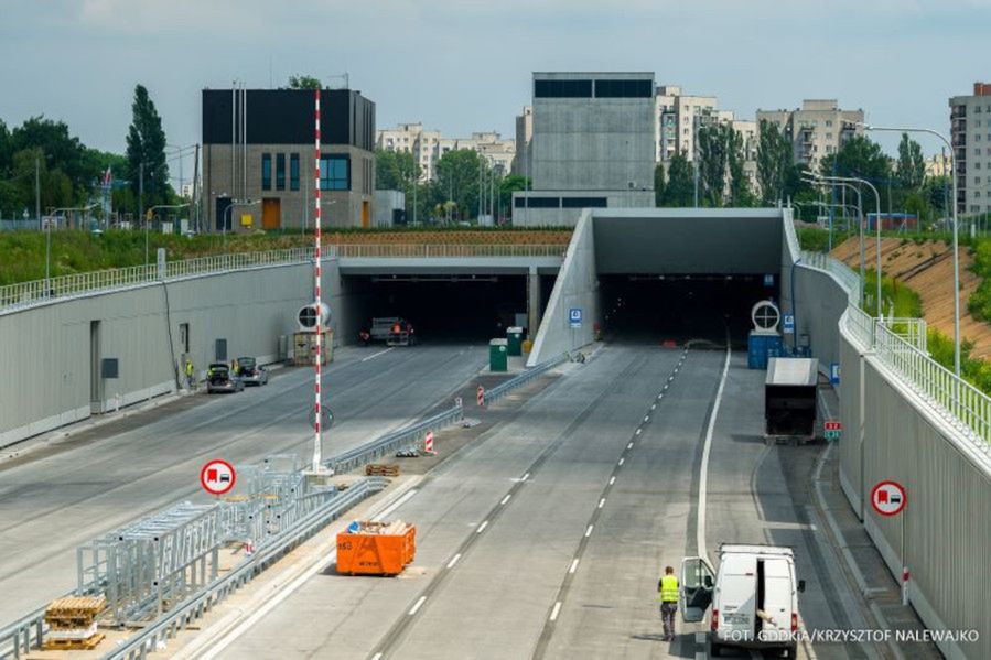 Tunel połączy 2 odcinki S2.