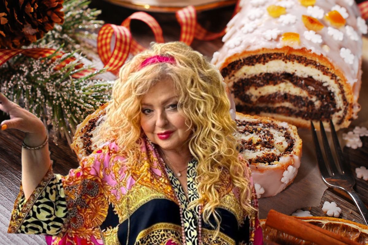 Magda Gessler robi niezwykłego makowca. Gdy go piecze, aromat unosi się w całym domu