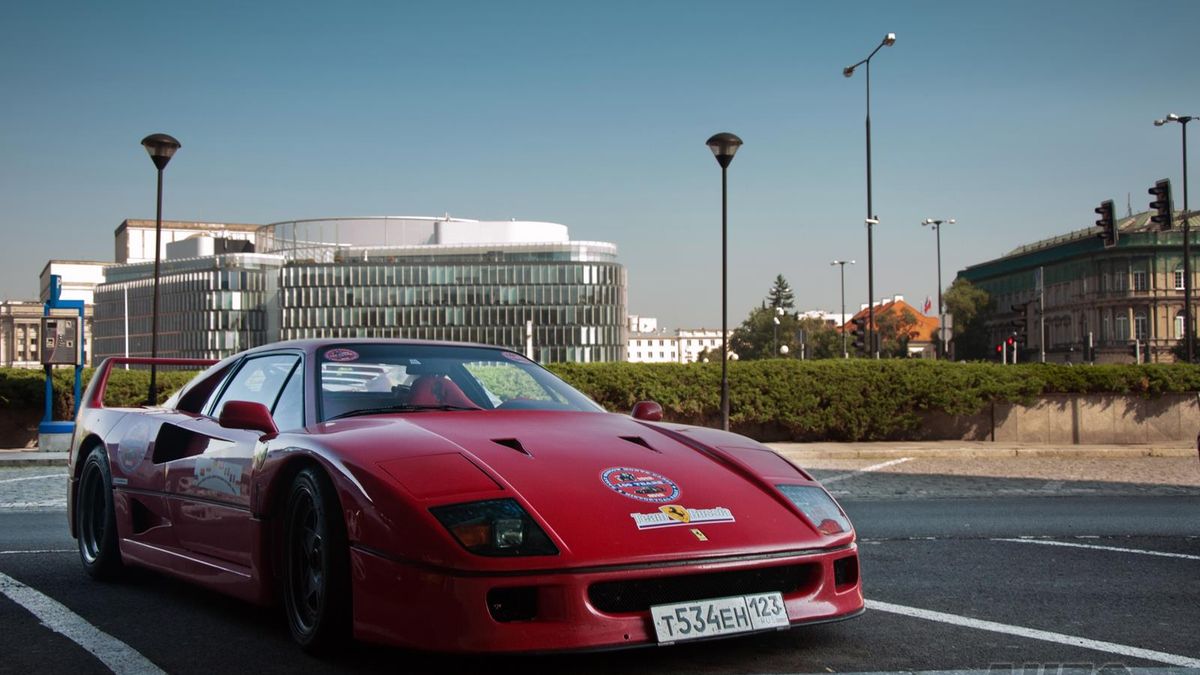 Ferrari F40 (fot. Mariusz Zmysłowski)