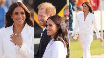 Książę Harry i szykowna Meghan Markle w garniturze od Valentino szykują się do otwarcia Invictus Games w Holandii (ZDJĘCIA)