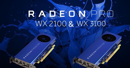 AMD Radeon Pro WX 3100 i 2100 - konkurencja dla Quadro P600 i P400