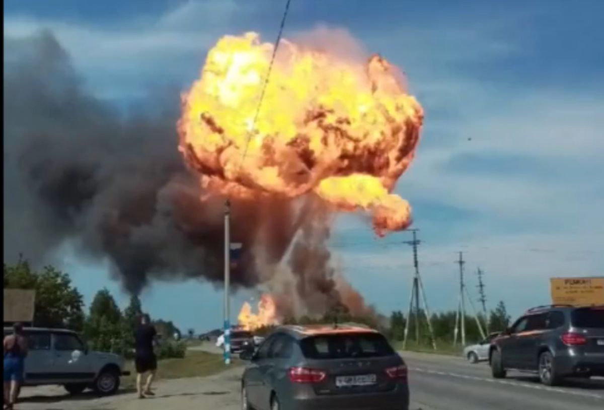 Potężna eksplozja w Uljanowsku w Rosji. Są ranni