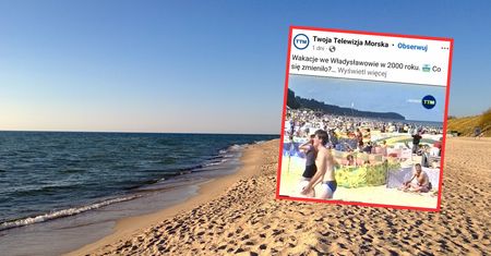 Pokazali plażowiczów z 2000 roku. Internauci: "Jacyś szczuplejsi"