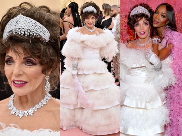 85-letnia (!) Joan Collins kradnie show na MET Gala 2019 (FOTO)