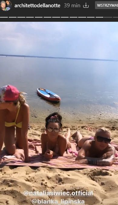 Blanka Lipińska i Natalia Siwiec razem na Półwyspie Helskim 