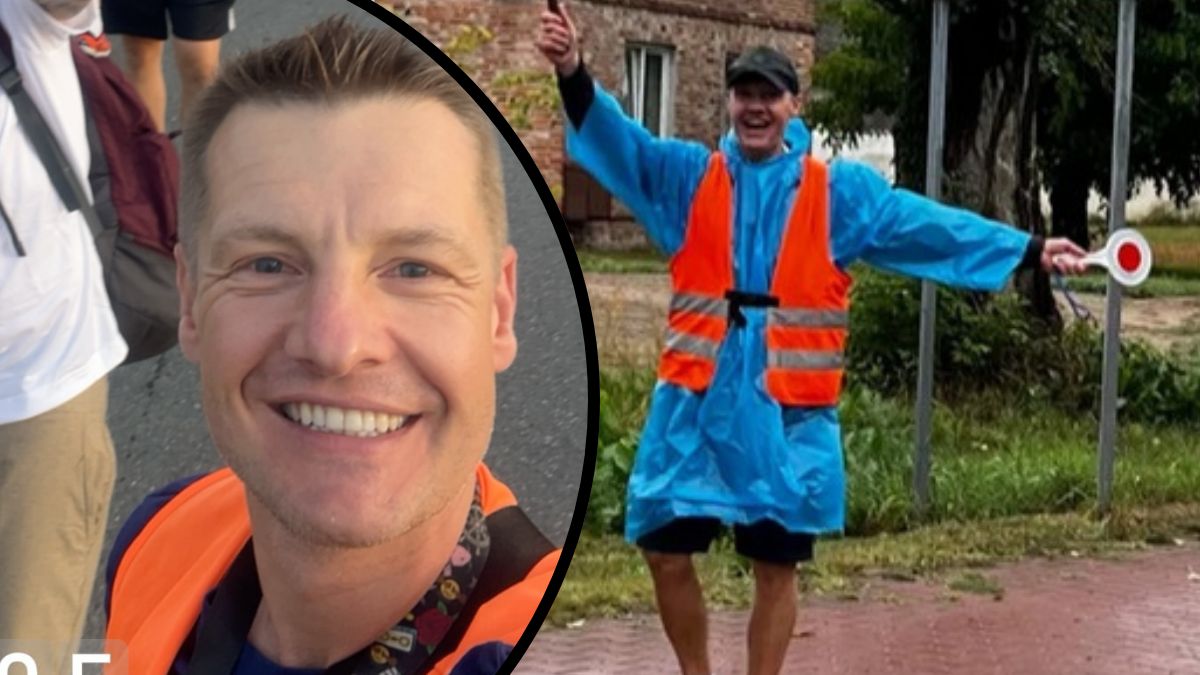 Rafał Mroczek pokazał, co je na pielgrzymce