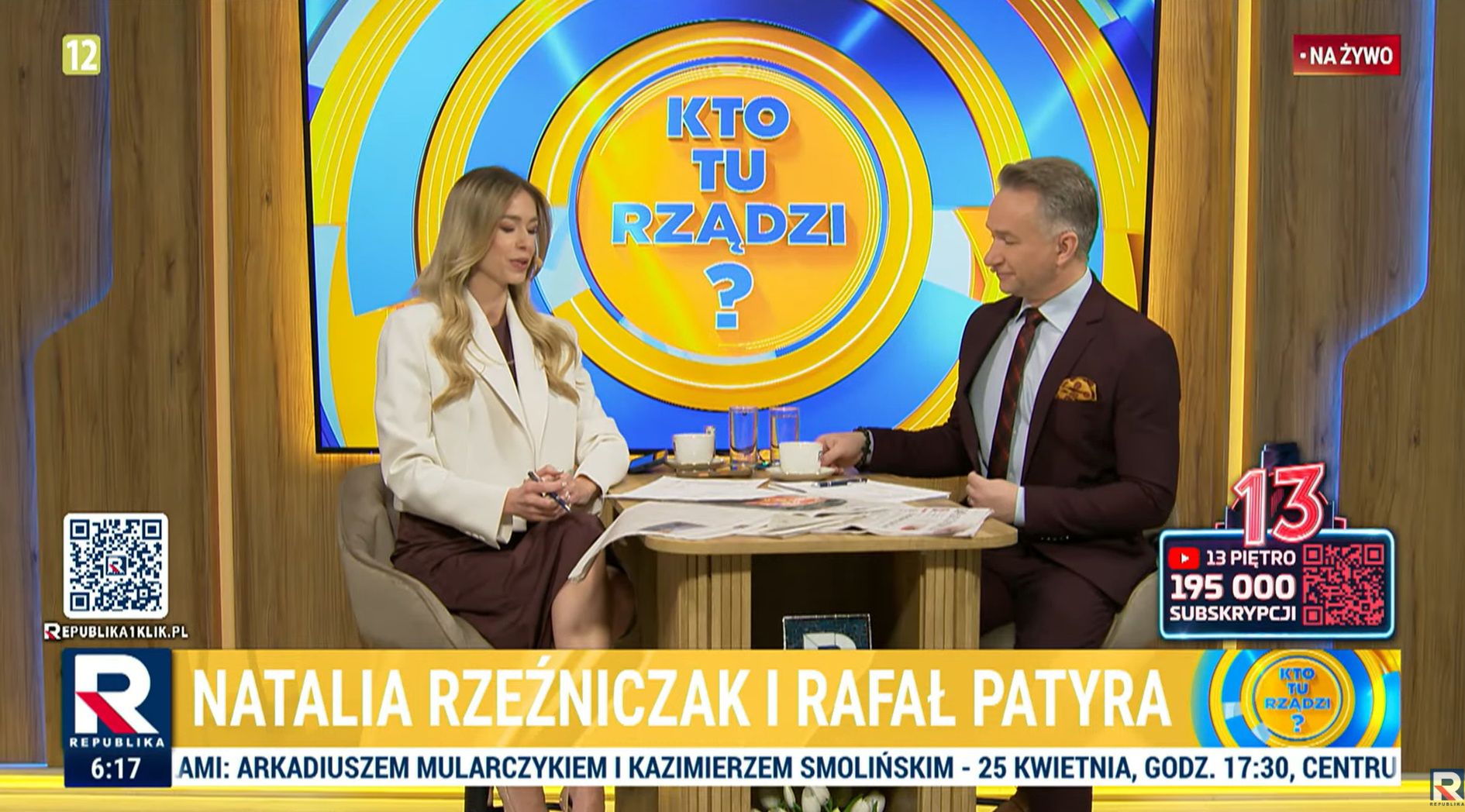 Natalia Rzeźniczak i Rafał Patyra współprowadzą "Kto tu rządzi?"
